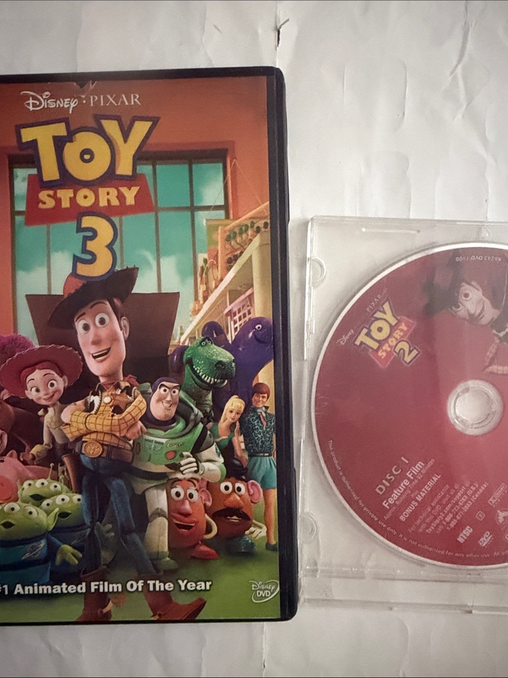 Disney•Pixar Toy Story DVD Collection - Blue & Red Discs